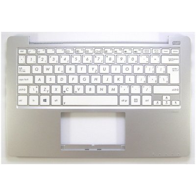 slovenská klávesnice Asus VivoBook X201 X201E bílá SK kryt repro – Zboží Mobilmania