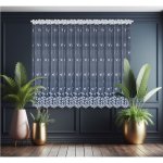 Fliying Hotová záclona s výšivkou L 105-7049, 400x150 cm – Hledejceny.cz