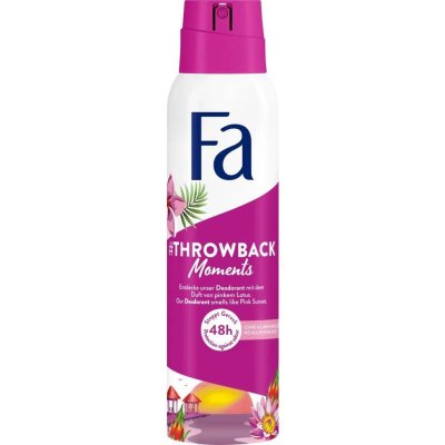 Fa Throwback Moments Pink Sunset deospray 150 ml – Zbozi.Blesk.cz