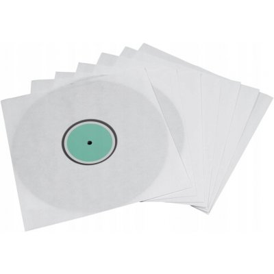 Hama vnitřní ochranné obaly na gramofonové desky (vinyl/LP), bílé, 10 ks – Sleviste.cz