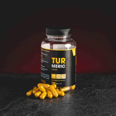 Kratom World Kapsle Turmeric Kurkuma 100 ks – Zbozi.Blesk.cz