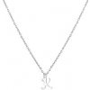 Náhrdelník Šperky4U Ocelový náhrdelník, písmeno K OPD0339-K