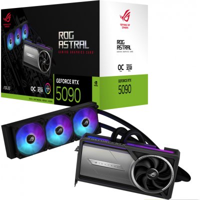 Asus ROG Astral LC GeForce RTX 5090 OC Edition 32GB GDDR7 90YV0LW2-M0NA00 – Sleviste.cz