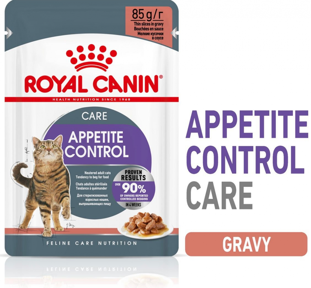 Royal Canin APPETITE CONTROL CARE v omáčce pro dospělé kočky 48 x 85 g