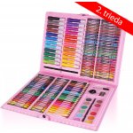 ISO 9174 Výtvarná sada Mega Art Set 168 ks růžová – Zboží Dáma
