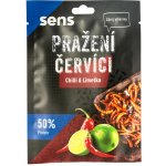 Sens Pražení červíci nejvýhodněji Chilli & limetka 1 kus 12 g – Zboží Mobilmania