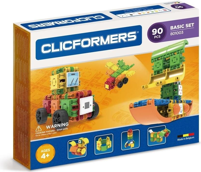 Clicformers stavebnice 90 ks