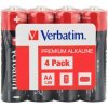 Baterie primární VERBATIM AA 4ks 49501