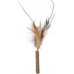 Magic Cat Natural Fun dřívko s přírodními pírky 6 cm – Zboží Dáma