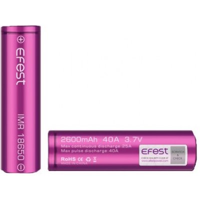 Efest baterie typ 18650 35A! V1 IMR 3000mAh – Zboží Dáma