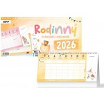 Rodinný plánovací stolní 2026 – Zboží Dáma