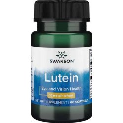 Swanson Lutein 10 mg 60 kapslí