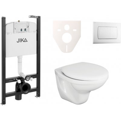 Závěsný WC set Jika do lehkých stěn / předstěnová montáž + WC Fayans Neo SIKOJSJ1 – Sleviste.cz