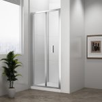 Polysan EASY LINE sprchové dveře skládací 900mm, čiré sklo – Hledejceny.cz