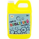 Náplň do bublifuku 2 litry v kanystru žlutý – Zboží Mobilmania