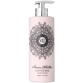 Vivian Gray Aroma Selection Lotus & Rose krémové tělové mléko s dávkovačem 500 ml