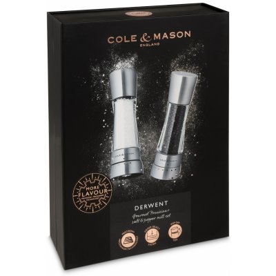 Cole & Mason Derwent H59402G mlýnek na sůl 19 cm – Zboží Dáma Cole & Mason Derwent H59402G mlýnek na sůl 19 cm – Zboží Dáma