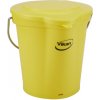 Úklidový kbelík Vikan Žlutý plastový kbelík s víkem 6 l