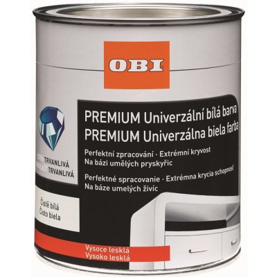 OBI Premium 0,375 l čistě bílý – Hledejceny.cz