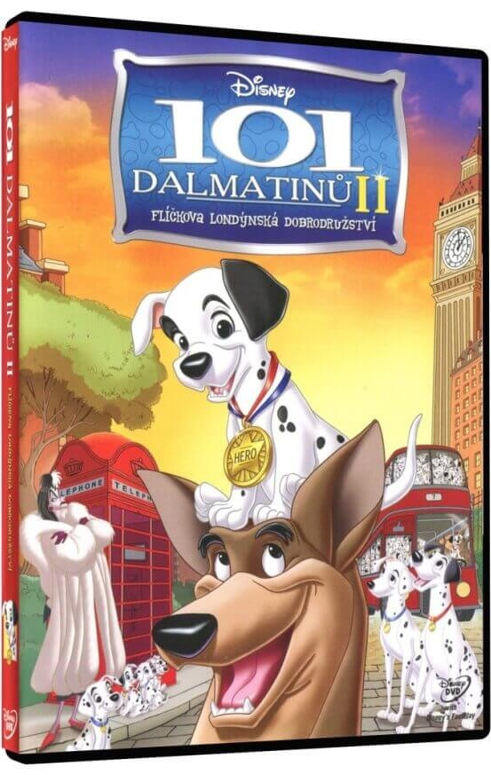 101 dalmatinů 2: Flíčkova londýnská dobrodružství DVD