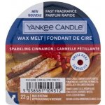 Yankee Candle Splarkling Cinnamon vonný vosk do aromalampy 22 g – Hledejceny.cz