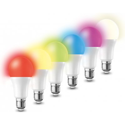 Solight LED SMART WIFI žárovka, klasický tvar, 15W, E27, RGB, 270°, 1350lm – Hledejceny.cz