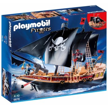 Playmobil 6678 Pirátská bitevní loď