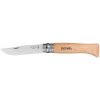 Pracovní nůž Zavírací nůž N°08 Stainless Steel, 8.5 cm, blistr - Opinel