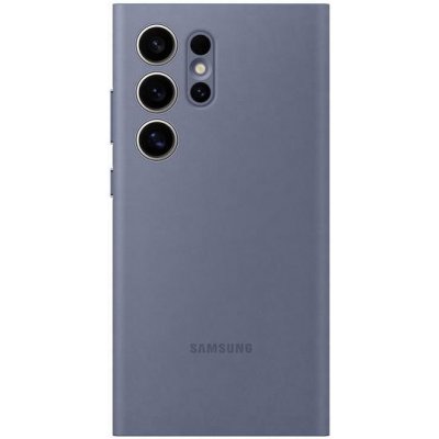 Pouzdro Samsung Flipové Smart View Fialové, Galaxy S24 Ultra (S928B) (EF-ZS928CVEGWW)