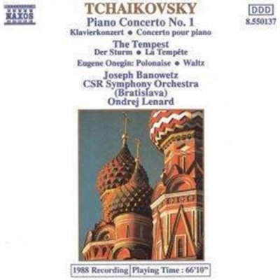 Čajkovskij Petr Iljič - Piano Concerto No. 1 / The Tempest CD – Hledejceny.cz