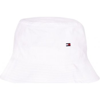 Tommy Hilfiger Flag Bucket Hat AM0AM08273 bílá