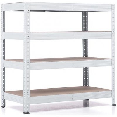 Trestles Regál RH 900 x 1000 x 600 mm 4 police bílá – Zbozi.Blesk.cz