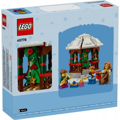 LEGO® 40778 ZIMNÍ ALTÁNEK Gazebo vánoční svátky – Zboží Živě