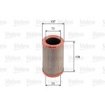 Vzduchový filtr VALEO 585613 – Hledejceny.cz