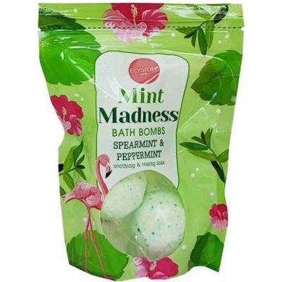 Elysium Spa Mint Madness šumivá koule do koupele 3 x 50 g