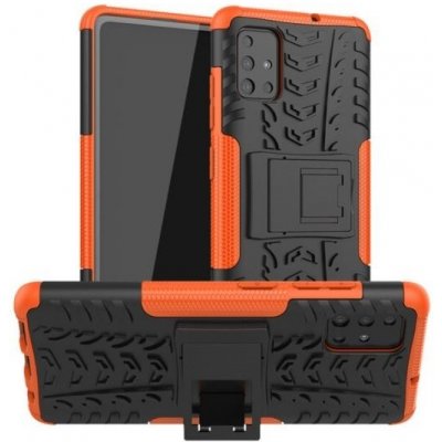 Pouzdro PANZER CASE NEO Samsung Galaxy M31s Oranžové