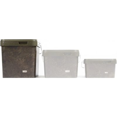 Kevin Nash Kbelík Spot On Rectangular Bucket Camo 17 l – Sleviste.cz