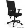 Kancelářská židle UNIQUE BLACK ON BLACK plus