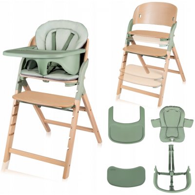 Lionelo 3v1 MEGAN Green Wood – Sleviste.cz