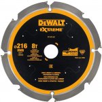 DeWALT DT1473 Pilový kotouč pro cementovláknité desky a laminát 216x30mm 8z – Zboží Mobilmania