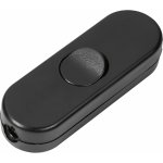 OBI Mezišňůrový vypínač 3 A, černý – Zboží Živě