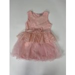 Luxusní dívčí princeznovské šaty meruňkové – Zboží Dáma