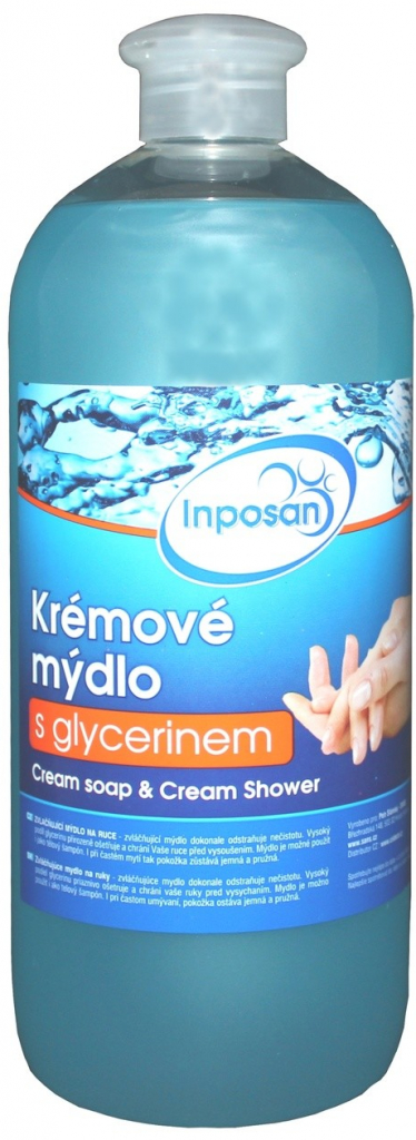 Inposan tekuté mýdlo modré ocean 1 l od 35 Kč - Heureka.cz