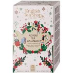 English Tea Shop Adventní čajový kalendář 25 sáčků bílá krabička – Zboží Mobilmania