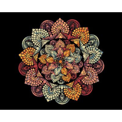 ZUTY Malování podle čísel MANDALA IX 40 x 50 cm – Zboží Dáma