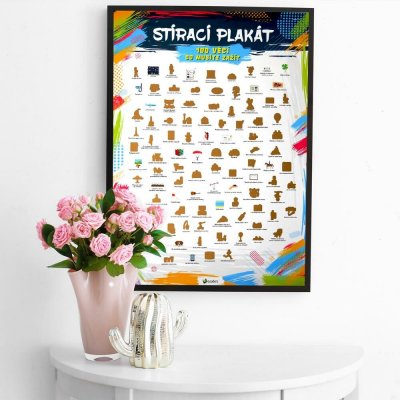 4Leaders Stírací plakát 100 věcí co musíte zažít 40,5×59 cm – Hledejceny.cz