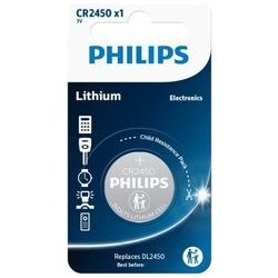 Philips Lithium CR2450 1ks CR2450/10B