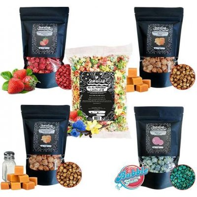 SnackAir Popcorn sladký párty mix balík 5 ks – Sleviste.cz
