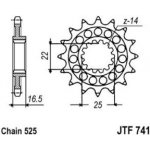 JT Sprockets JTF 741-14 – Zbozi.Blesk.cz