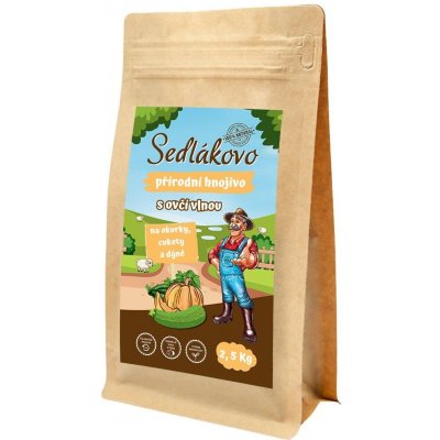 Sedlákovo hnojivo s ovčí vlnou na okurky, cukety a dýně 1 kg – Zbozi.Blesk.cz